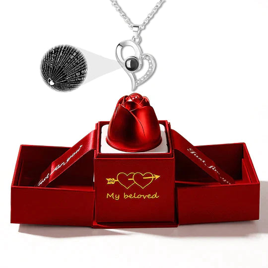 RosesHaven™ Rose Necklace Box